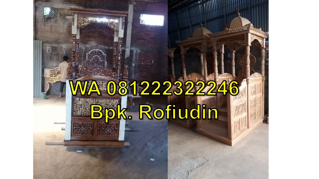 Jual Mimbar Masjid Makassar
