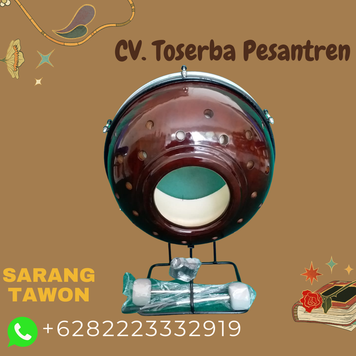 Proses Pembuatan Bass Duduk Hadroh yang Berkualitas Tinggi