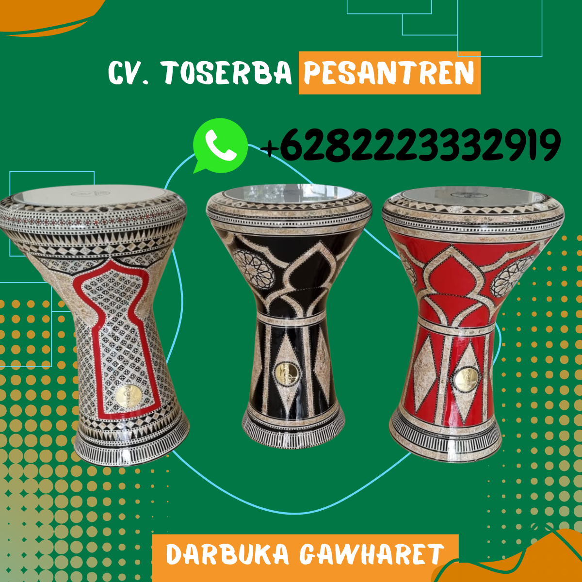 Kecantikan dan Kekuatan dari Alat Musik Darbuka