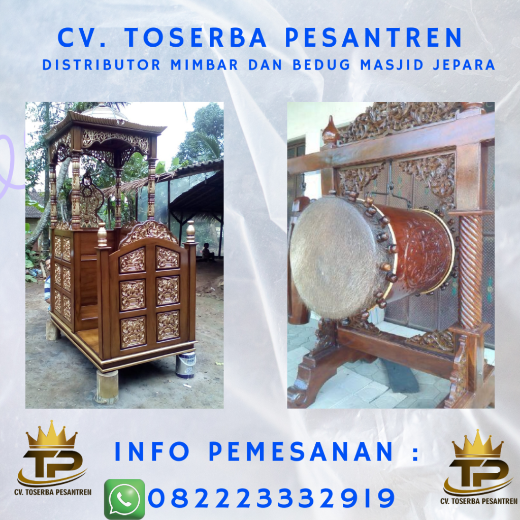 Call 0822-2333-2919(Tsel) Pengerajin Mimbar Masjid Ukir Jepara Berkualitas Kabupaten Batam