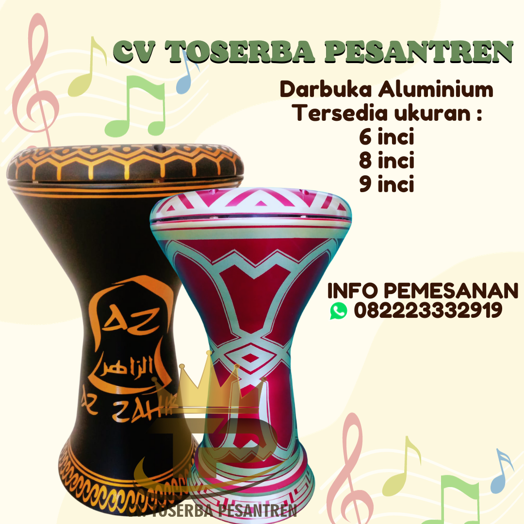 Call 0822-2333-2919(Tsel) Distrik Jual Alat Musik Darbuka Kota Pagar Alam