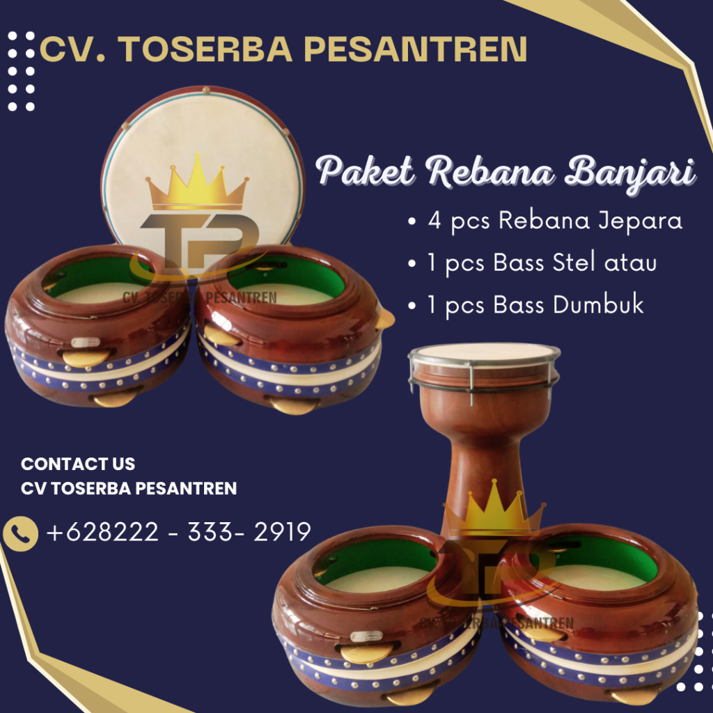 Call 0822-2333-2919(Tsel) Pusat Pembuatan Alat Musik Bass Hadroh Banjari Kabupaten Padang Pariaman