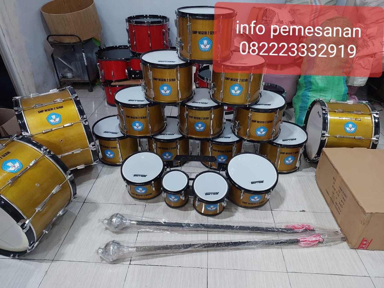 JUAL DRUM BAND CILAPCAP