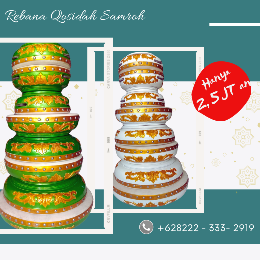 Call 0822-2333-2919(Tsel) Distrik Jual Alat Musik Rebana Qosidah Kota Sumenep