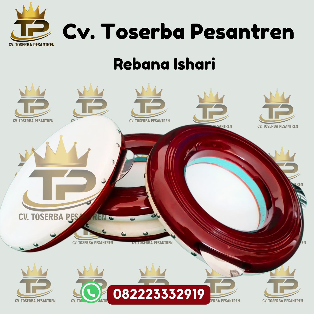 Call 0822-2333-2919(Tsel) Distributor Penjualan Alat Musik Rebana Ishari Kota Langsa