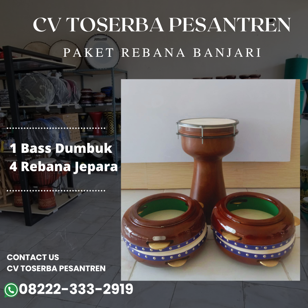 Call 0822-2333-2919(Tsel) Pusat Penjualan Rebana Banjari Asli Jepara Kota Blora