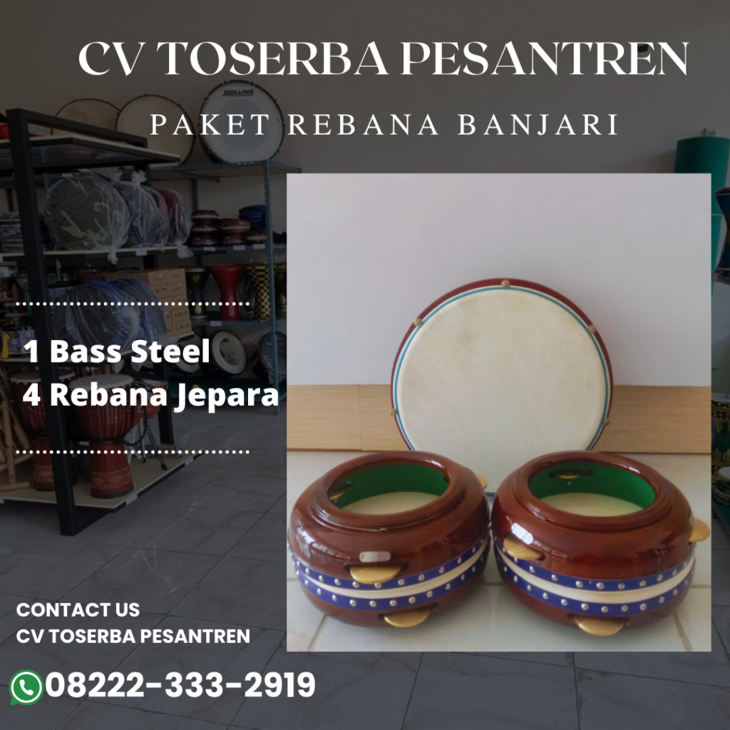 Call 0822-2333-2919(Tsel) Pusat Penjualan Rebana Banjari Kualitas Premium Kota Cilacap