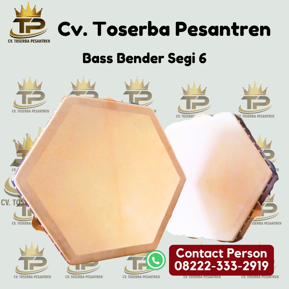 Call 0822-2333-2919(Tsel) Distributor Pengerajin Bass Bendir Berkualitas Kota Banyuwangi